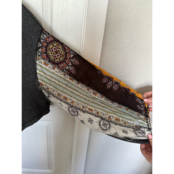 We the Free People Blossom Thermal Top Black Size Small - Picture 6 of 10